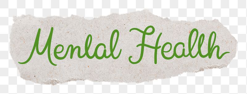 PNG mental health word, DIY | Free PNG - rawpixel