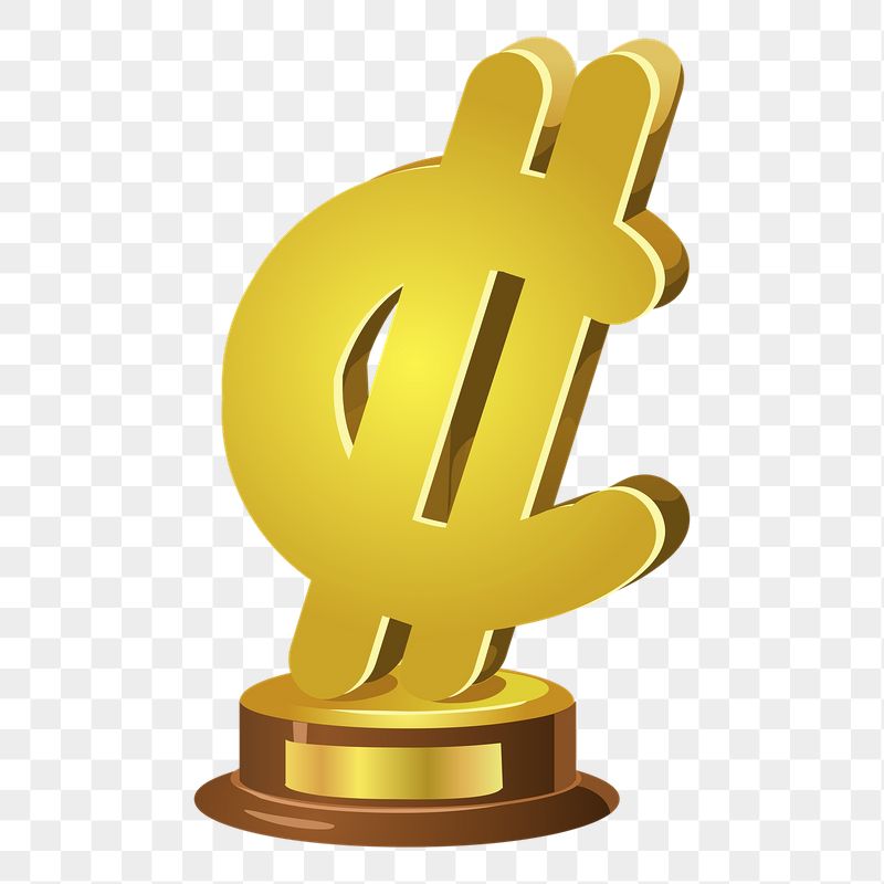 PNG million currant trophy sticker, | Free PNG - rawpixel