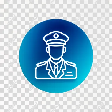 PNG Modern Security Guard Icon for Event Security Services PNG Modern Security Guard Icon for Event Security Services