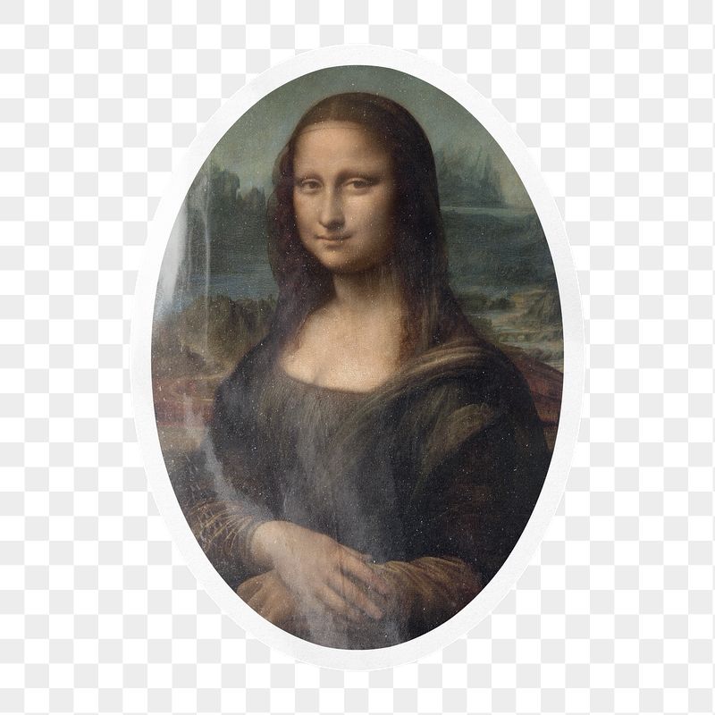 PNG Mona Lisa by Da | Free PNG - rawpixel