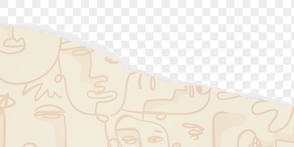 PNG mono line art border, | Free PNG - rawpixel