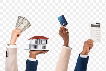 Png Mortgages loan finance mockup real estate | Free stock illustration | High Resolution graphic