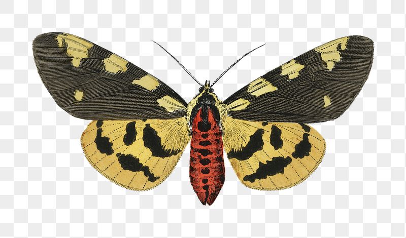 Png moth sticker, vintage insect | Free PNG - rawpixel