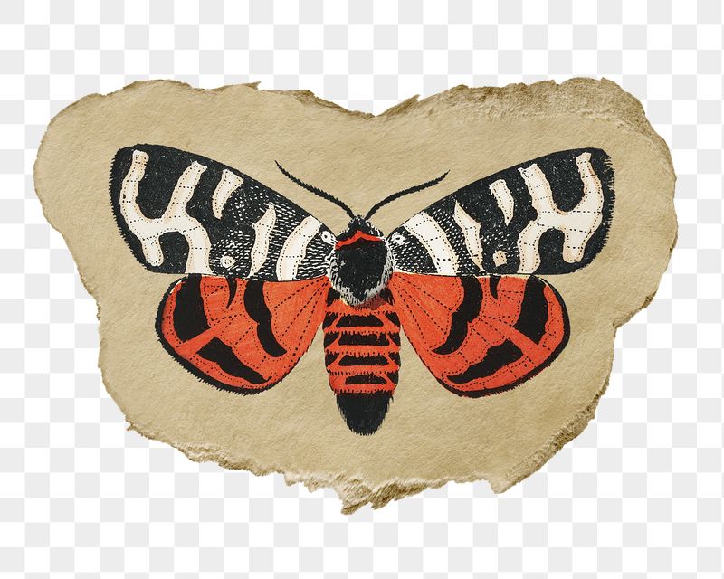 Png moth sticker, vintage insect | Free PNG - rawpixel