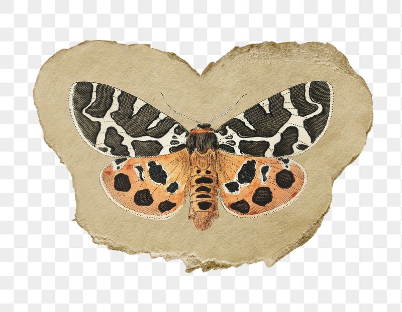 Png moth sticker, vintage insect | Free PNG - rawpixel