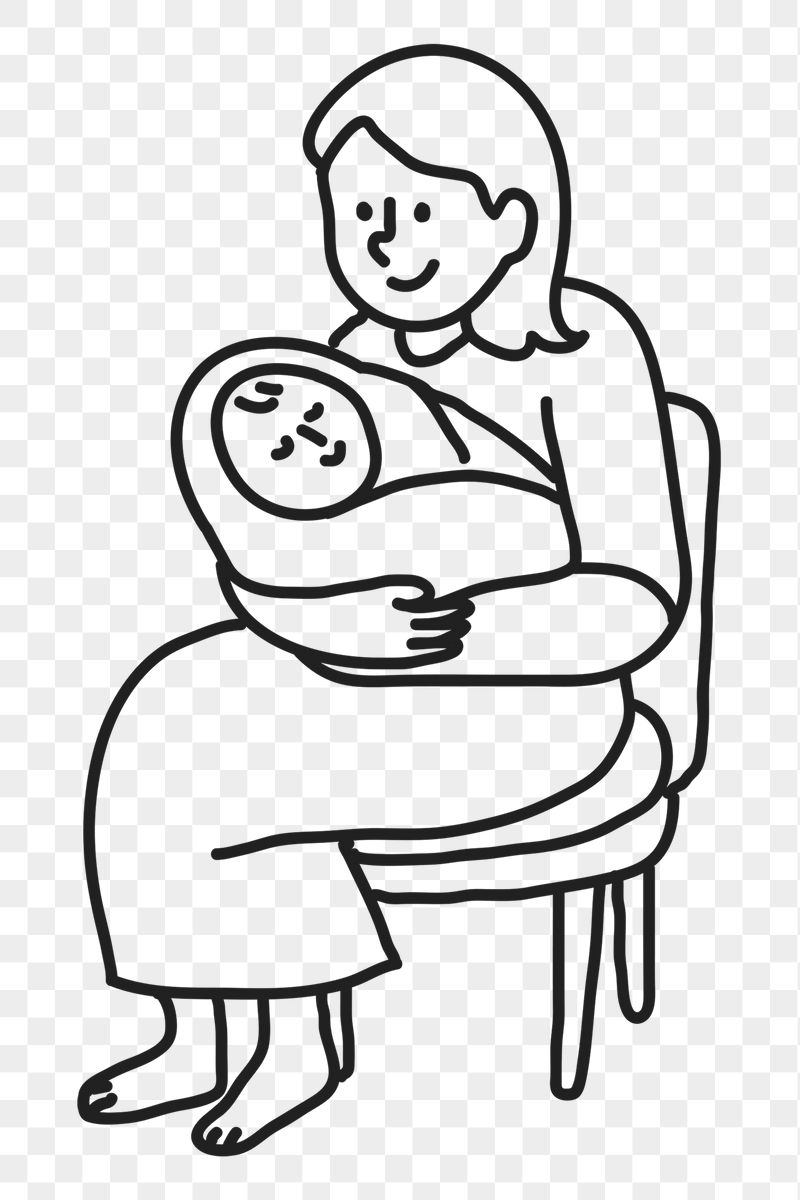 Png mother holding baby sticker, | Free PNG Illustration - rawpixel
