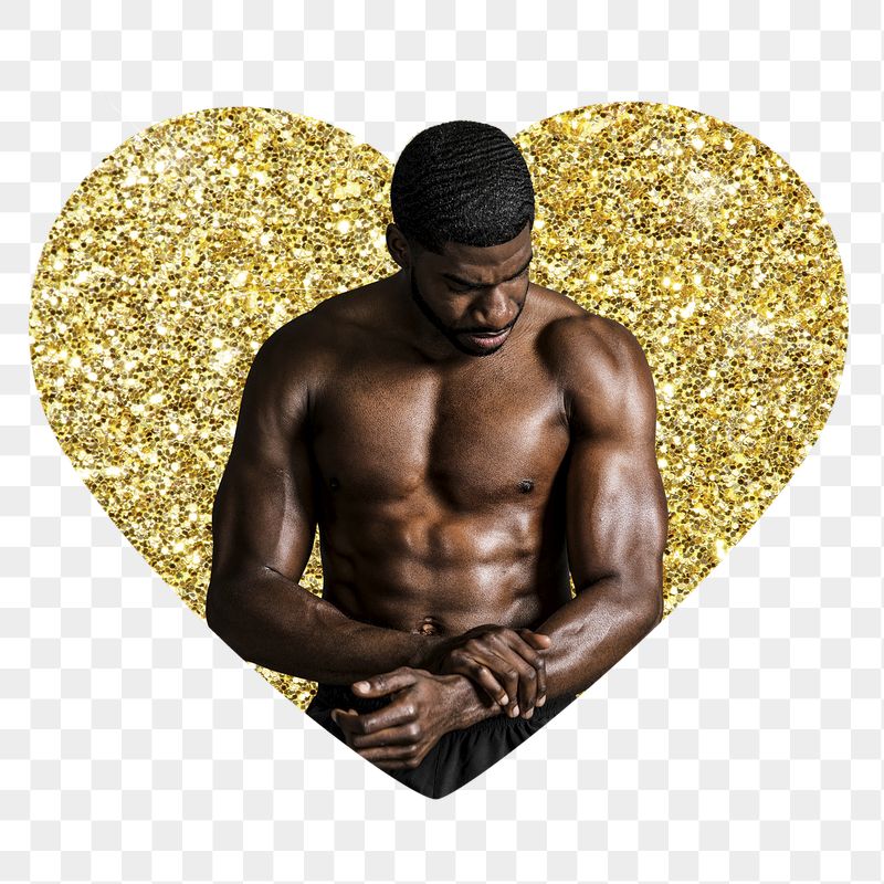 Png muscular topless man  | Free PNG - rawpixel