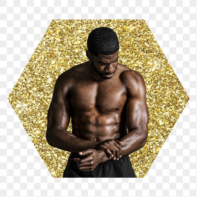 Png muscular topless man  | Free PNG - rawpixel