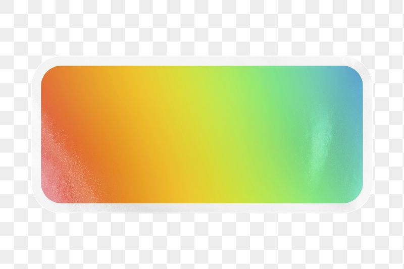 PNG neon gradient sticker, printable | Free PNG - rawpixel