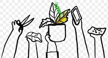 PNG new normal hobby doodle, with plant… | Free stock illustration | High Resolution graphic