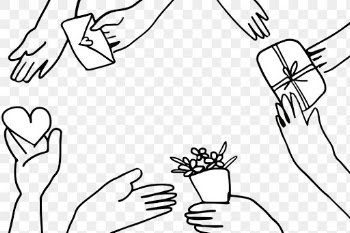 PNG new normal hobby doodle, with plant… | Free stock illustration | High Resolution graphic