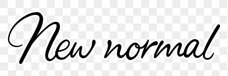 PNG new normal, minimal black | Free PNG - rawpixel