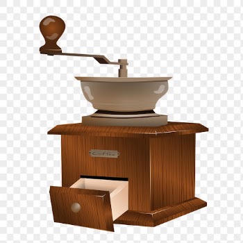 PNG old manual coffee milll | Free PNG - rawpixel