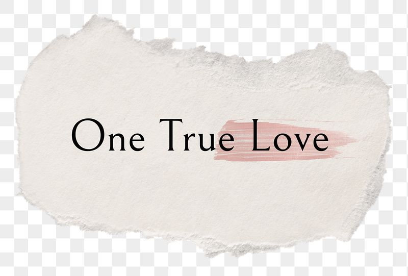 PNG one true love, DIY | Free PNG - rawpixel