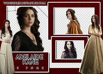 PNG PACK #9 | ADELAIDE KANE by wonderlex on DeviantArt
