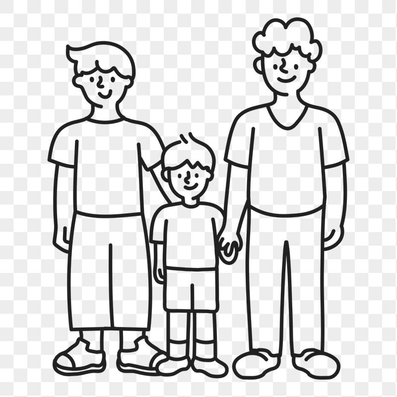 Png parents and son sticker, | Free PNG Illustration - rawpixel