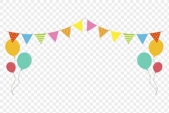 Png party banner clipart, celebration | Free PNG - rawpixel