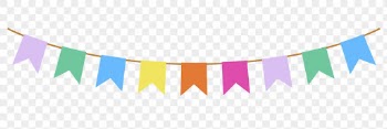 Png party banner clipart, celebration | Free PNG - rawpixel
