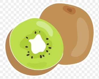 Png pastel avocado fruit sticker clipart