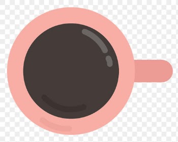 Png pastel coffee food sticker clipart