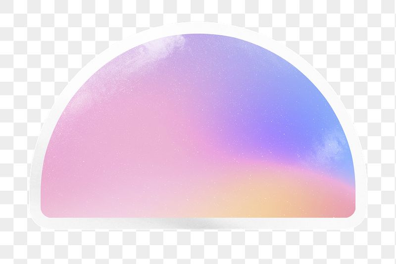 PNG pastel gradient sticker, printable | Free PNG - rawpixel
