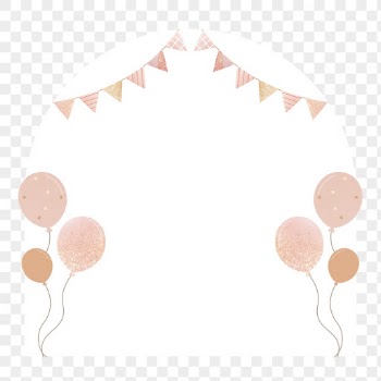 Png pastel party flag frame | Free PNG - rawpixel
