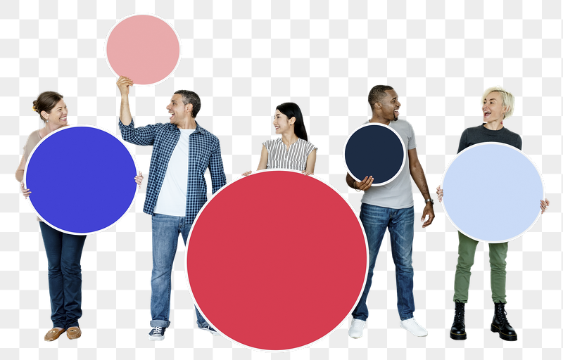 Png People holding circle icons | Free PNG - rawpixel