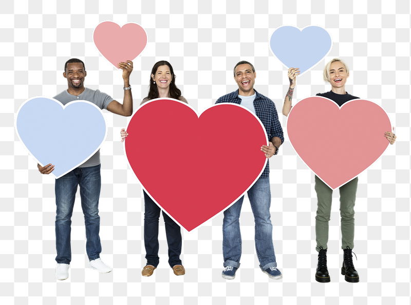 Png People holding heart shape | Free PNG - rawpixel