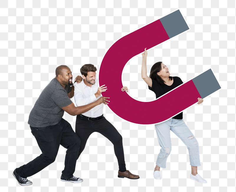Png People holding horseshoe magnet, | Free PNG - rawpixel