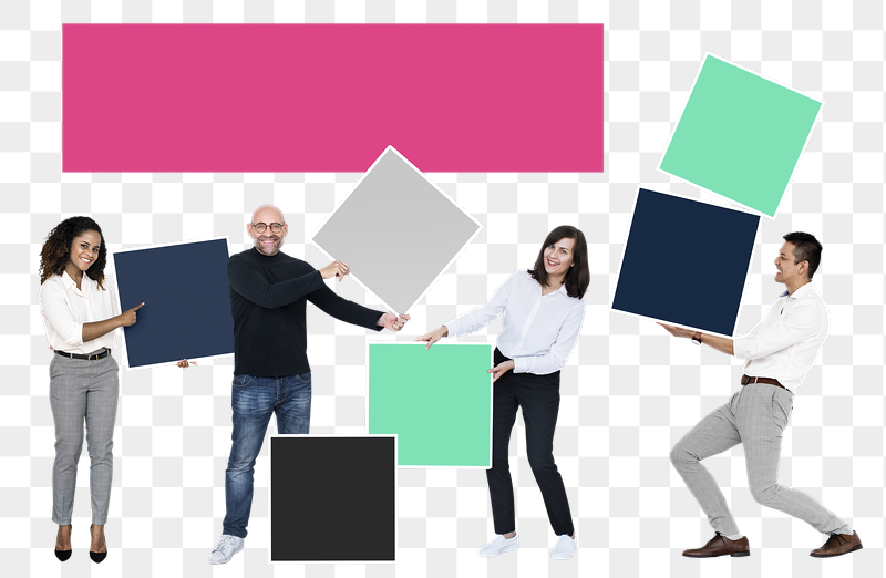 Png People with blank colorful | Free PNG - rawpixel