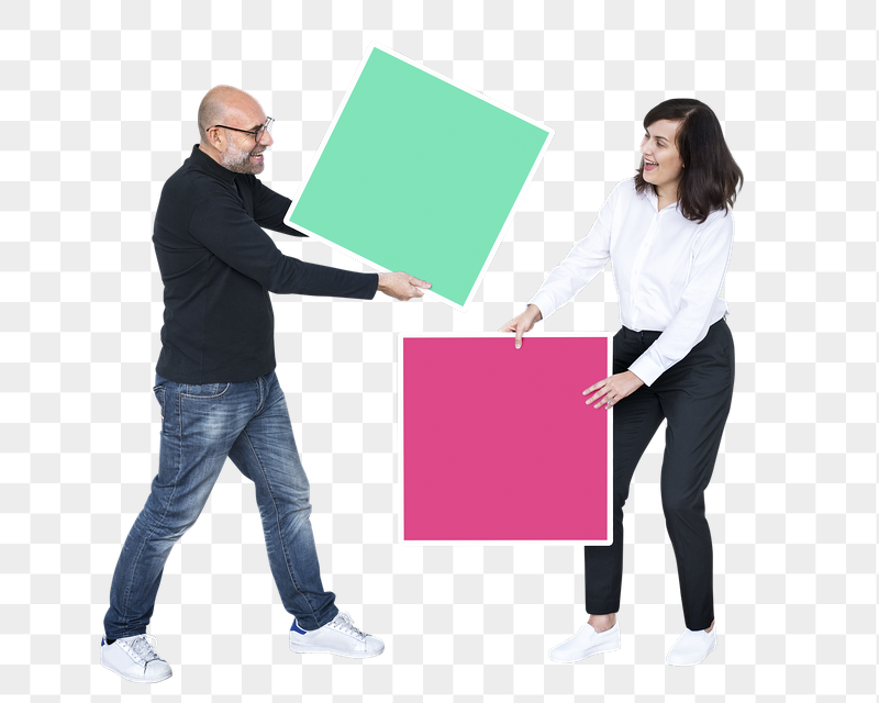 Png People with blank colorful | Free PNG - rawpixel