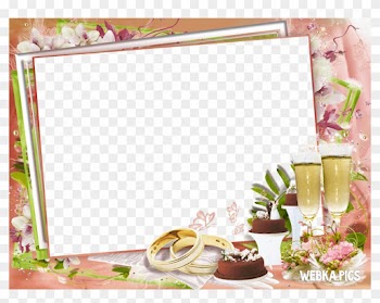 Png Picture Wedding Frame Image - Happy Wedding Anniversary Frame Png