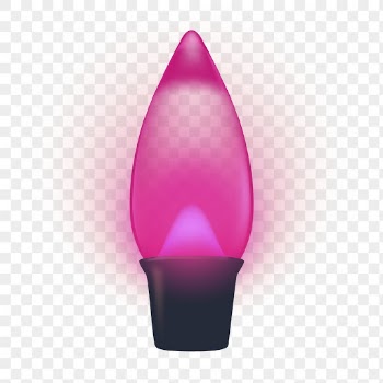 Png pink light bulb sticker, | Free PNG - rawpixel