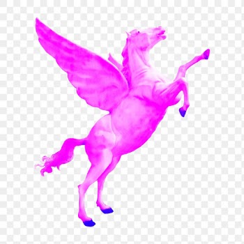 Png pink Pegasus vector/png/psd statue,… | Free stock illustration | High Resolution graphic