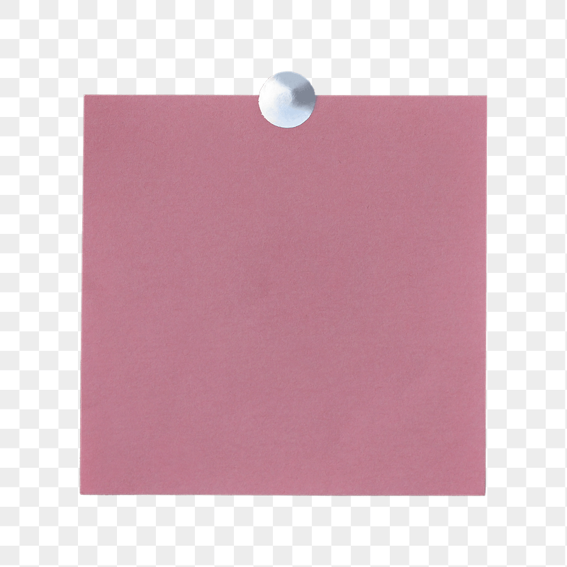 Png pink sticky note sticker, | Free PNG - rawpixel