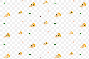 Png pizza food pattern transparent background