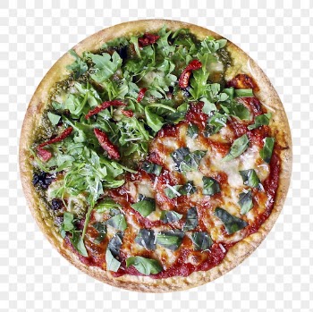 Png pizza sticker, healthy food | Free PNG - rawpixel