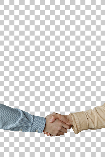 PNG Professional Handshake Between Business Partners