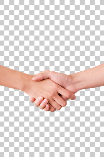 PNG Professional Handshake between Business Partners