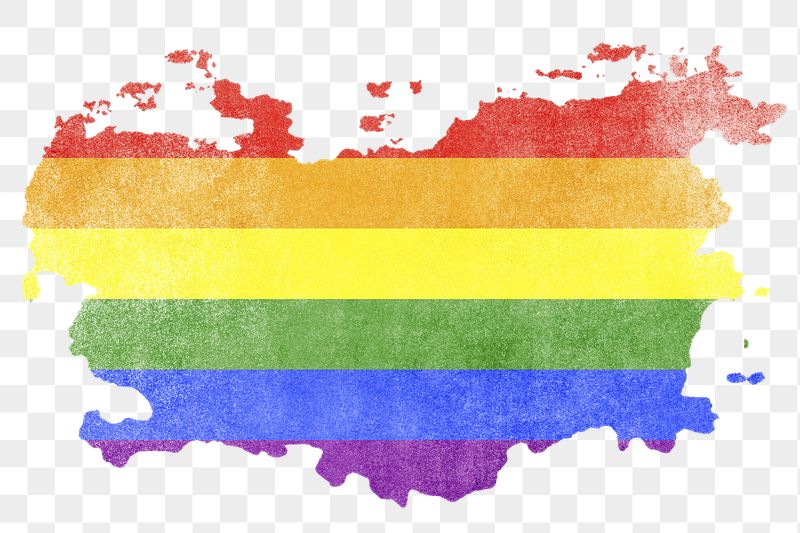 Png Rainbow flag brick wall | Free PNG - rawpixel