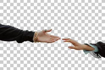 PNG Reaching Hands: A Symbol of Connection and Support