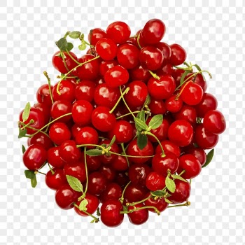 Png red cherries sticker, food | Free PNG - rawpixel