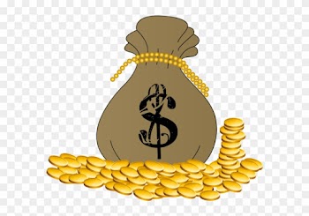 Png Royalty Free Library Craft Projects Symbols Clipartoons - Bag Of Coins Clipart