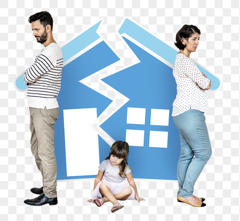 Png Sad kid with divorced | Free PNG - rawpixel