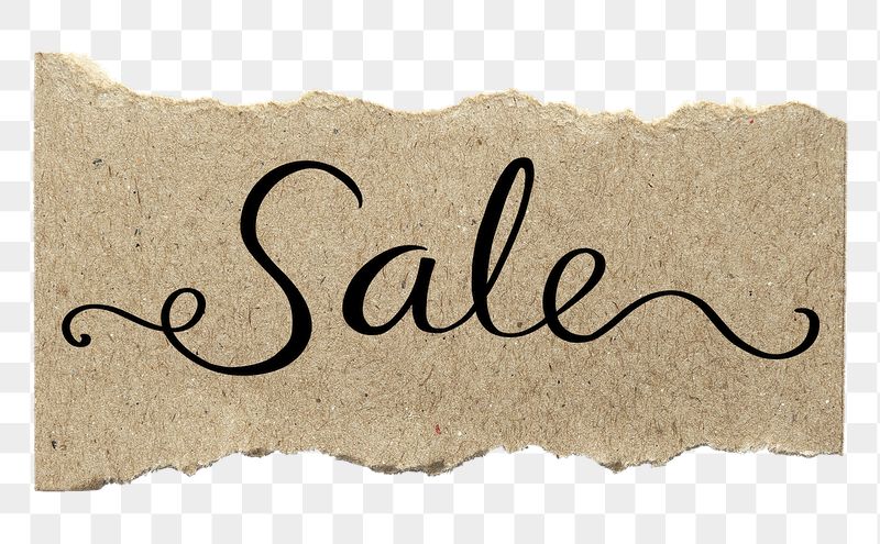 PNG sale word, black calligraphy | Free PNG - rawpixel