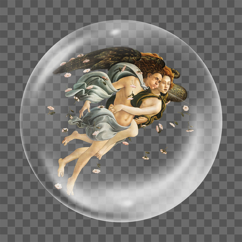 Png Sandro Botticelli's angels sticker, | Free PNG - rawpixel