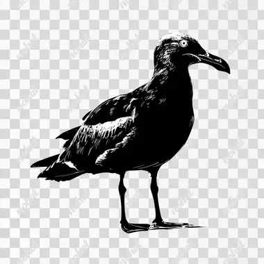 PNG Seagull Silhouette Vector PNG Seagull Silhouette Vector