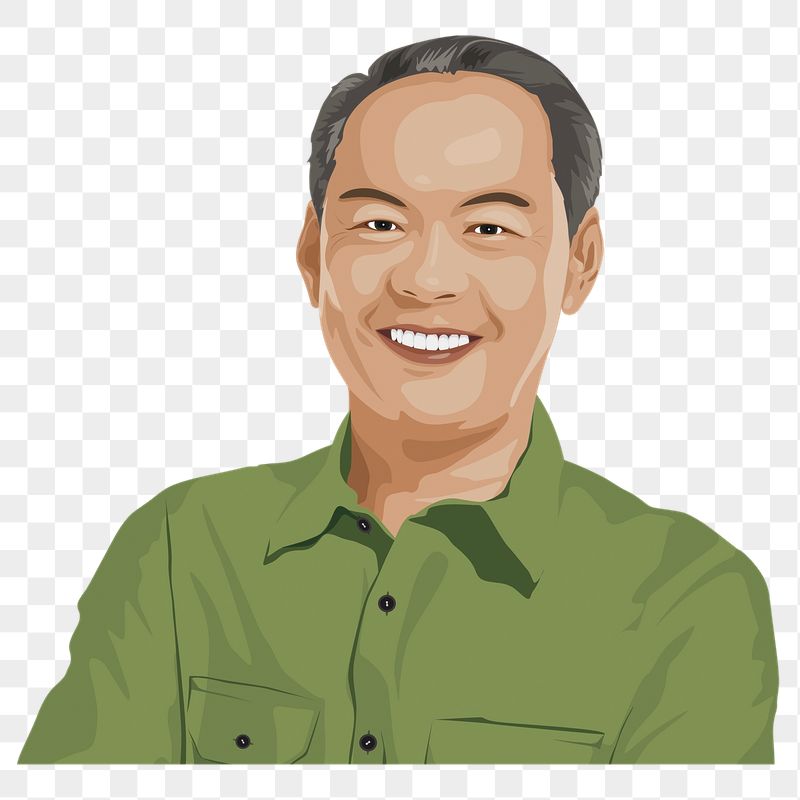 PNG senior Asian man, smiling | Free PNG - rawpixel