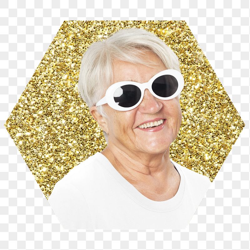 Png senior woman with sunglasses | Free PNG - rawpixel