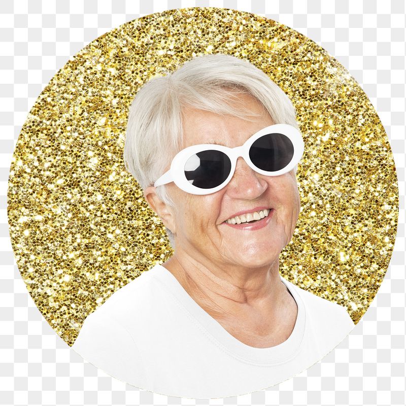 Png senior woman with sunglasses | Free PNG - rawpixel